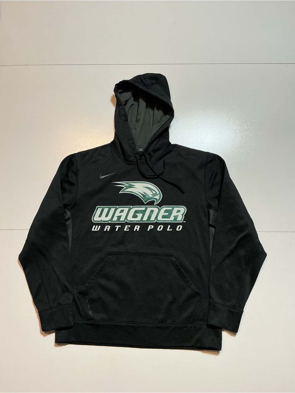 Nike Therma Fit Wagner Seahawks University Water Polo Team Black Pullover Hoodie